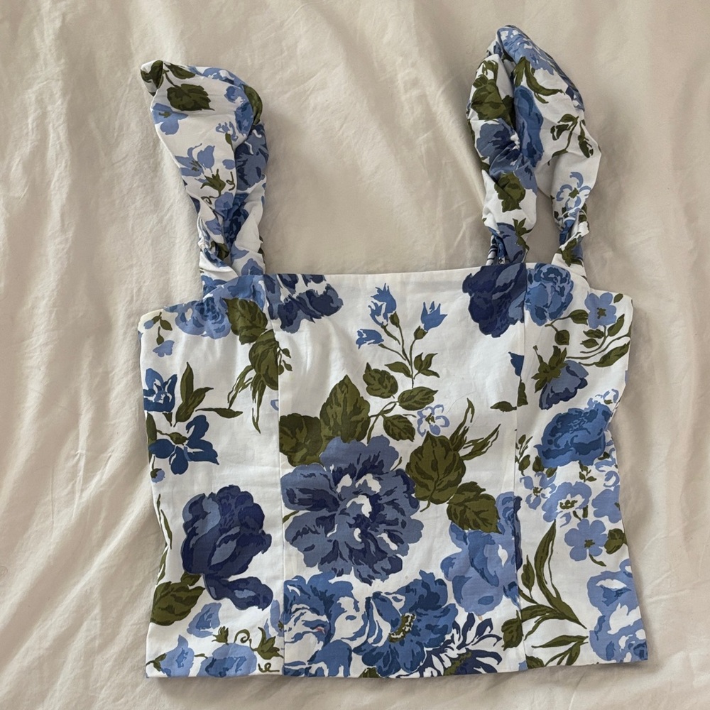 Reformation floral top